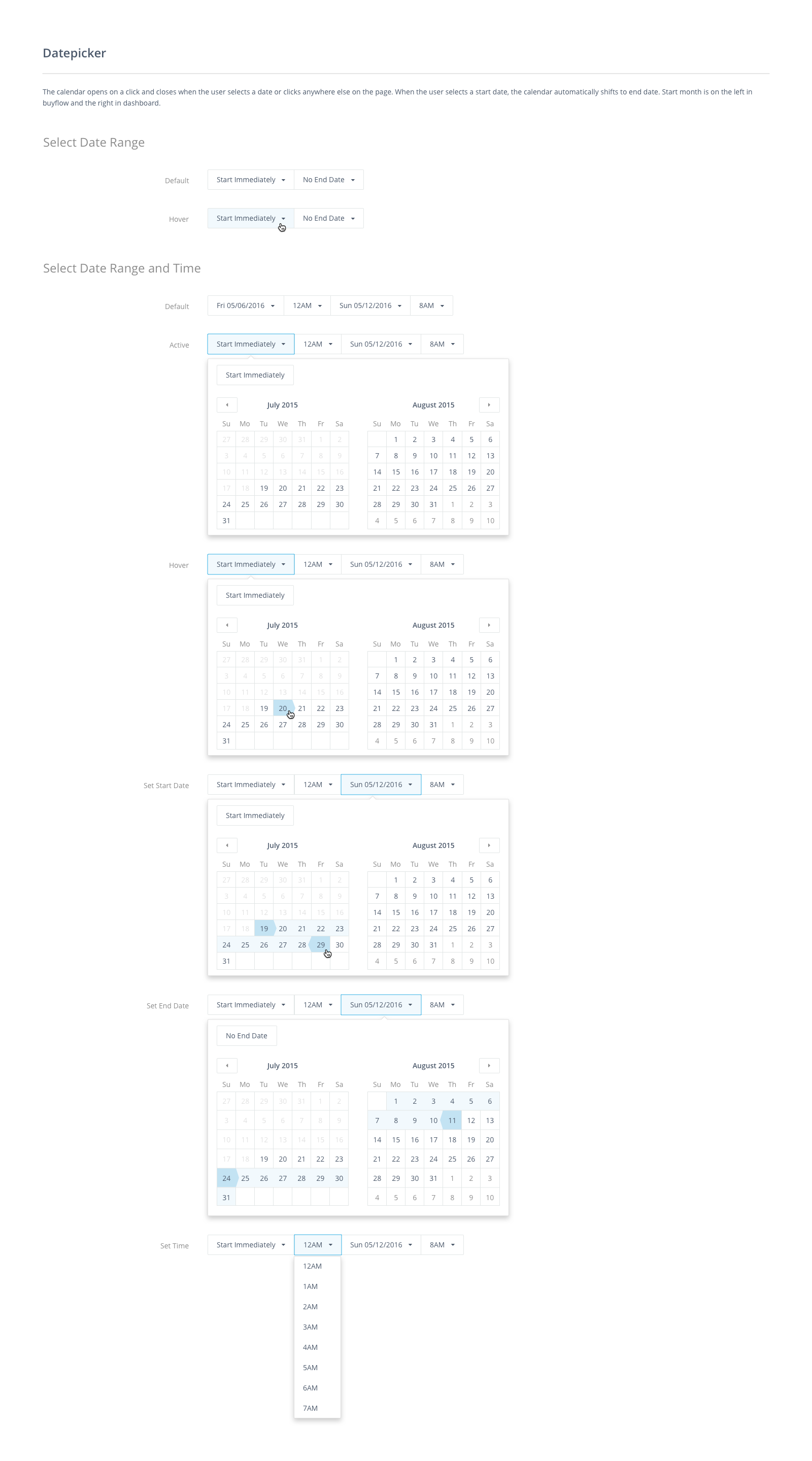 AdRoll UI Framework Patterns